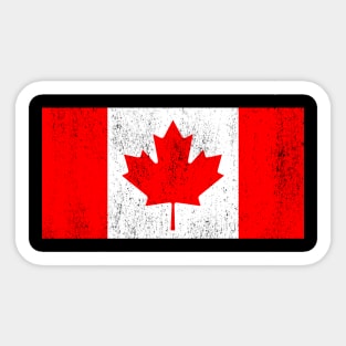Canadian Flag Sticker
